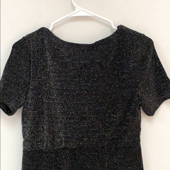 Urban Outfitters Sparkly Tie Front Mini Dress - Picture 7 of 10